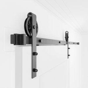 winsoon Sliding Standard Single Barn Door Hardware Kit & Reviews | Wayfair